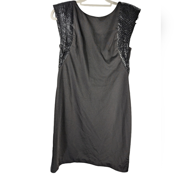 Vintage Aqua Dresses Sequin Sleeveless Mini Special Event Formal Dress Size 8 - Picture 2 of 16